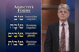 Biblical Hebrew: Learning a Sacred Language: Adjective Forms and Agreement in Hebrew