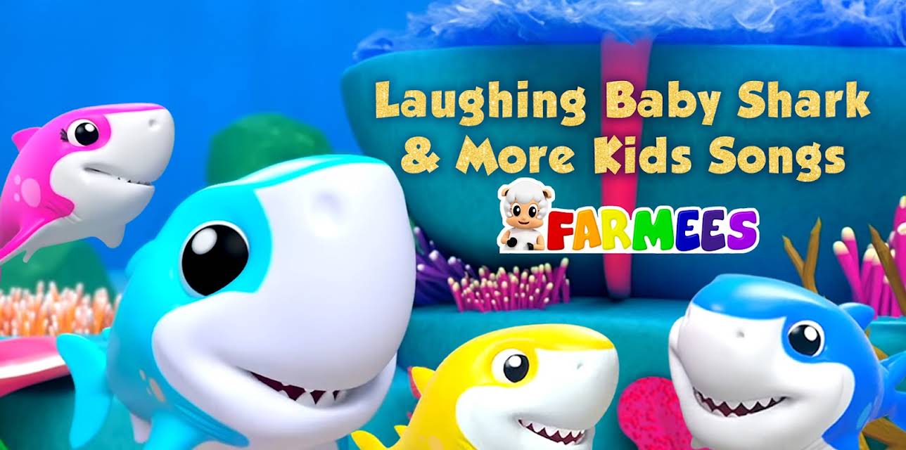 Laughing Baby Shark & More Kids Songs - Farmees (2020)