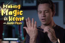 Making Magic at Home with Justin Flom: Rubber Band Trick
