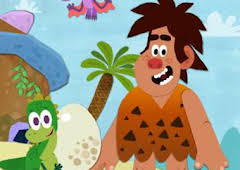 Juega y aprende con Dino & la búsqueda de huevos
