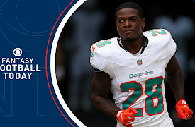 NFL on CBS: Fantasy Football Today : Way Too Early Top 12 Running Backs For 2024!