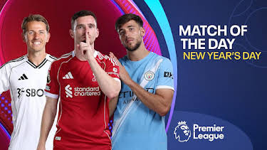 9:05 AM: Match of the Day | BBC Two | 1/2 2026