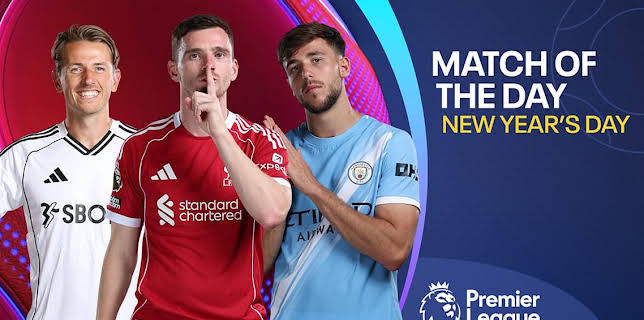 10:40 PM: Match of the Day | BBC Two | 1/1 2026