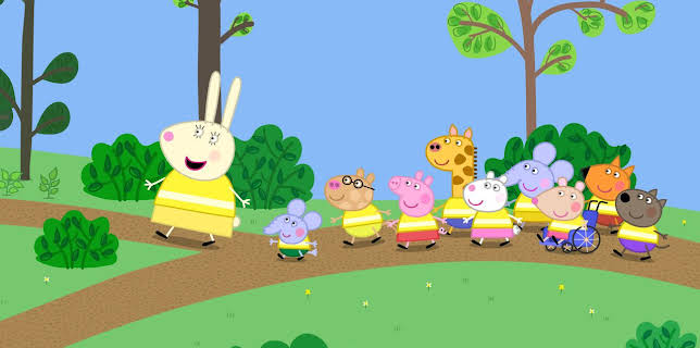 8:55 AM: Peppa Pig (S8 E34) (S8) | Channel 5 | 12/12 2025