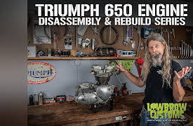 Triumph 650 Motorcycle Engine Disassembly & Rebuild: Triumph 650 Motorcycle Engine Disassembly & Rebuild - Teardown