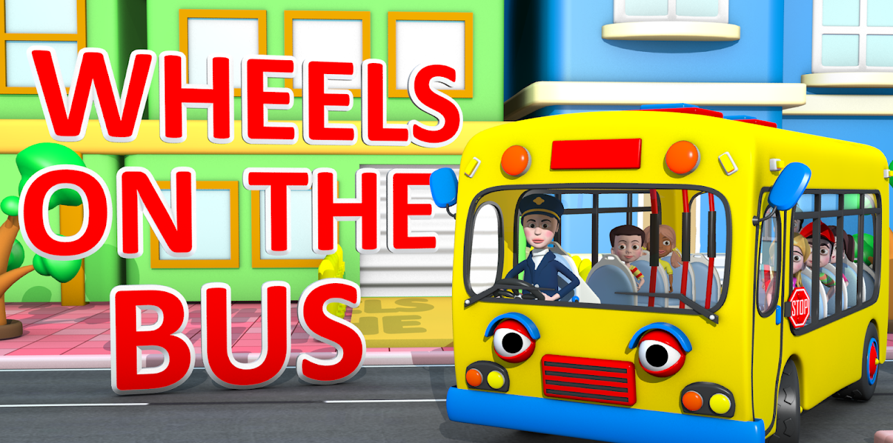 The Wheels on The Bus - Nursery Ryhmes Video for Kids