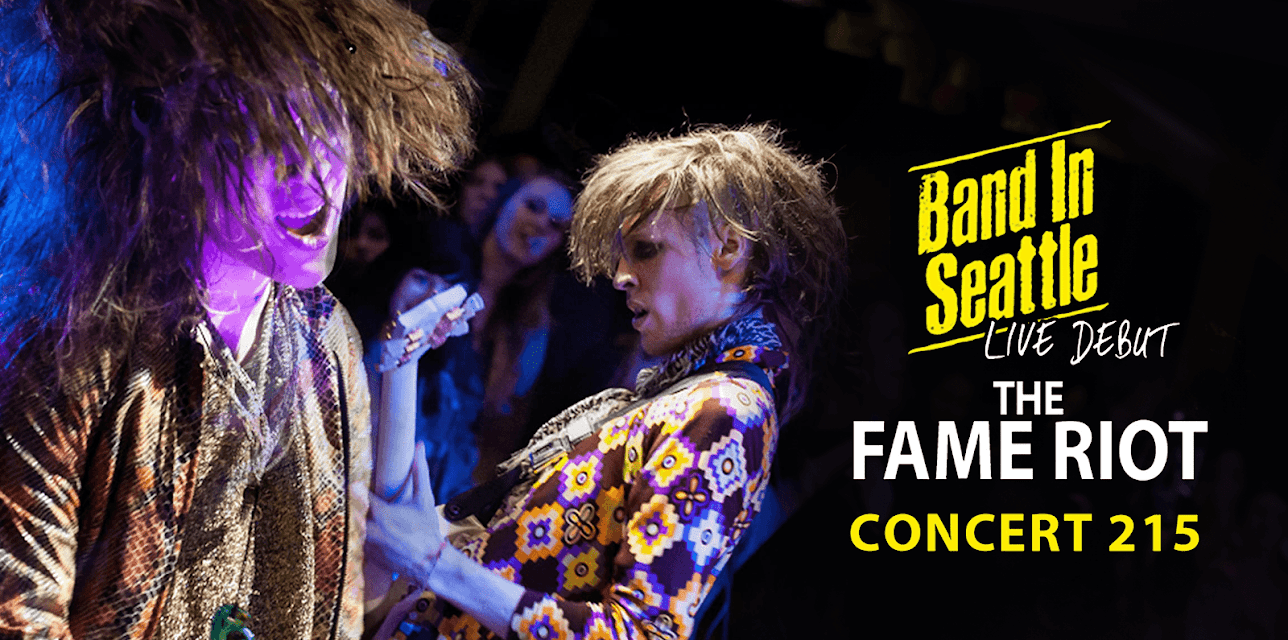 The Fame Riot - Band in Seattle Concert 215 (2015)