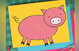 Super Simple Draw: Pig