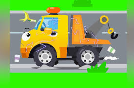 Adventures of Super Cars: Yellow Tow Truck