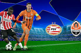 UEFA Champions League season-2024: Fase de grupos: PSV Eindhoven vs FC Shakhtar Donetsk