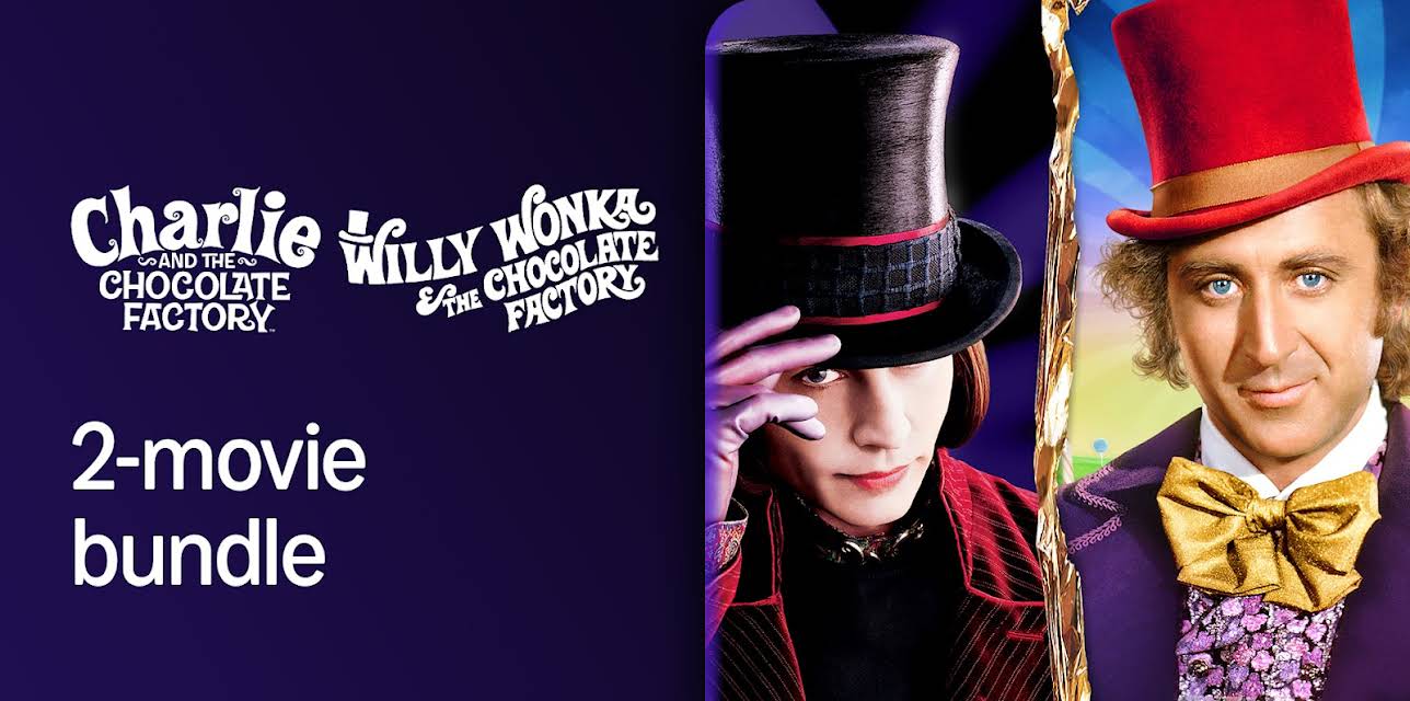 Willy Wonka and the Chocolate Factory/Charlie and the Chocolate Factory (2pk)