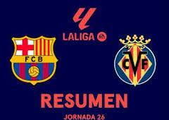 Resúmenes LALIGA EA Sports (T25/26): Barcelona - Villarreal