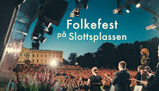 Folkefest fra Slottsplassen