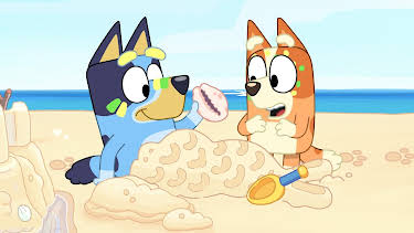 18:00: Bluey: Stranda | NRK Tegnspraak | 4/5 2026