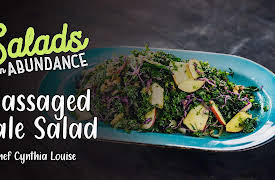 Salads in Abundance with Chef Cynthia Louise: Massaged Kale Salad