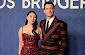 Bridgerton Stars Luke Thompson and Yerin Ha Stunning in Red at Madrid Masquerade Ball