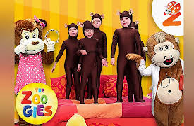 The Zoogies | Baby Shark & more Animal Songs: Five Little Monkeys Jumping on the Bed