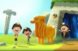 Äventyr i tid och rum, KÖR!: Kapplöpning till bronsbaggen / Genväg till kaktrubbel