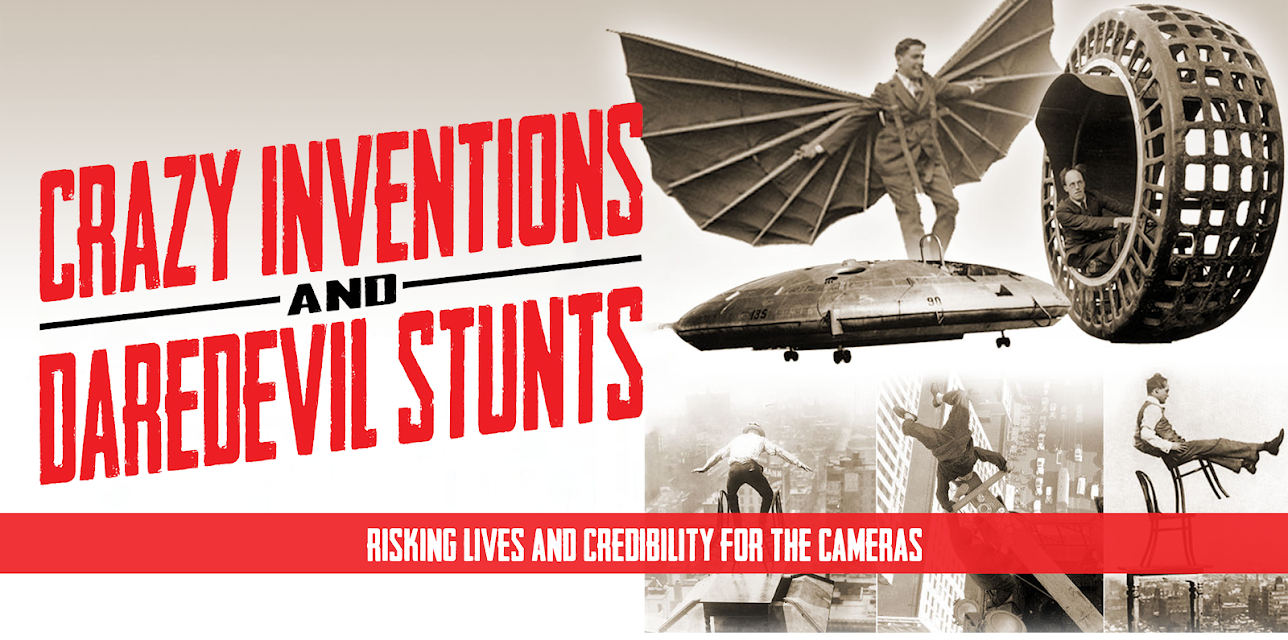Crazy Inventions & Daredevil Stunts Risking Lives and Credibility for the Cameras (2014)