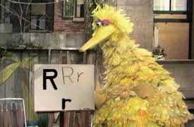Sesame Street, Season 1: Big Bird Draws Letter R's