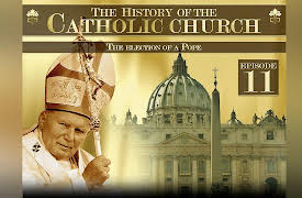 The history of the catholic church: The election of a Pope