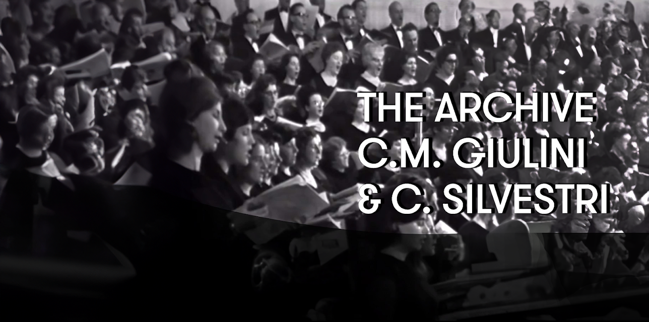 The Archive - C.M. Giulini  and  C. Silvestri (2008)