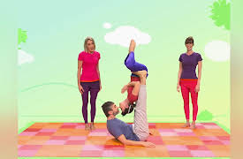 Yo Yoga!: Double Downward Facing Dog / Flying Butterfly