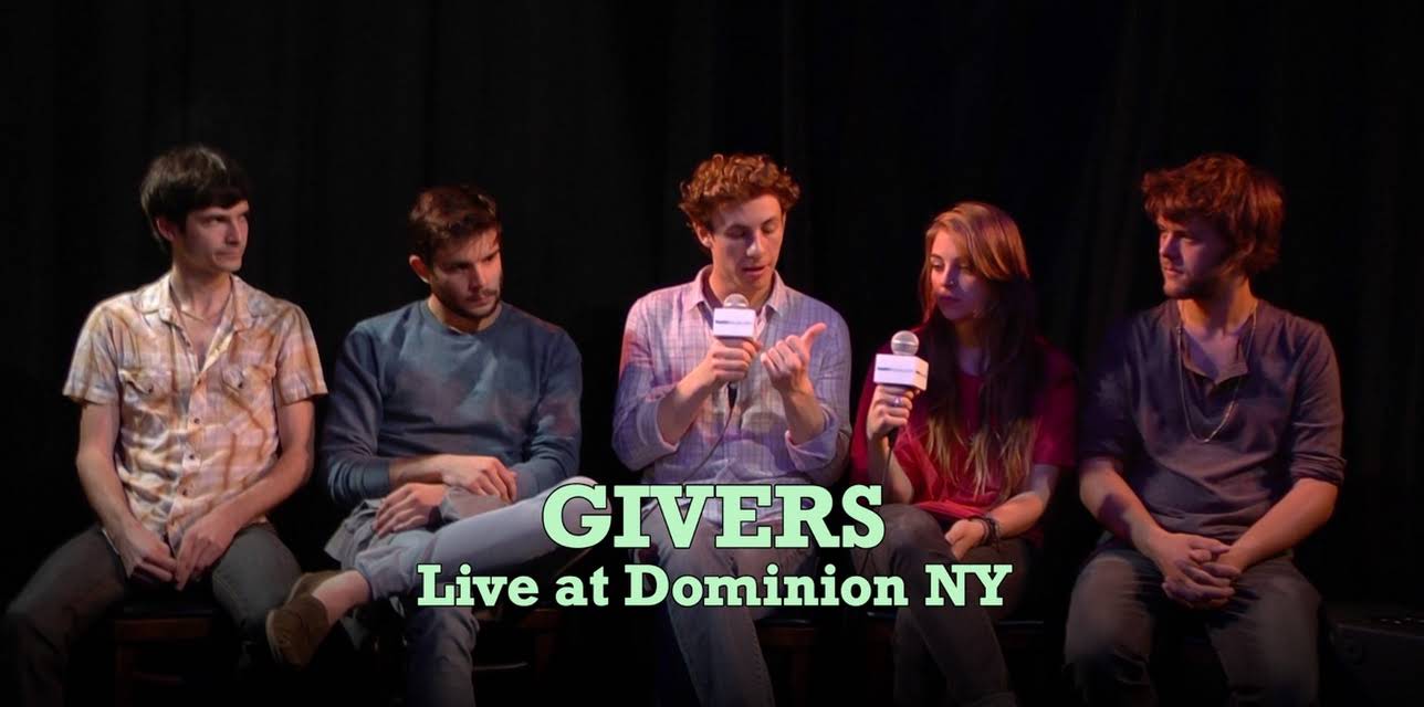 Givers - Live at Dominion NY (2012)