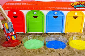 Genevieve's Playhouse: Learn Spanish with Pororo Toy Car and Tayo Playsets