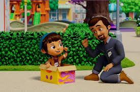 Barney's World, Season 1: Barney's Big Race