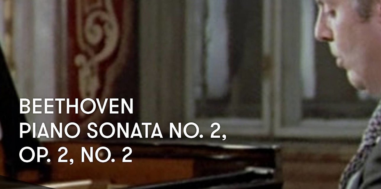 Beethoven - Piano Sonata No. 2, Op. 2, No. 2 (1984)
