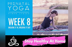 Prenatal Yoga Videos: Week 8- Prenatal Yoga Series - Breathe In, Breathe Out