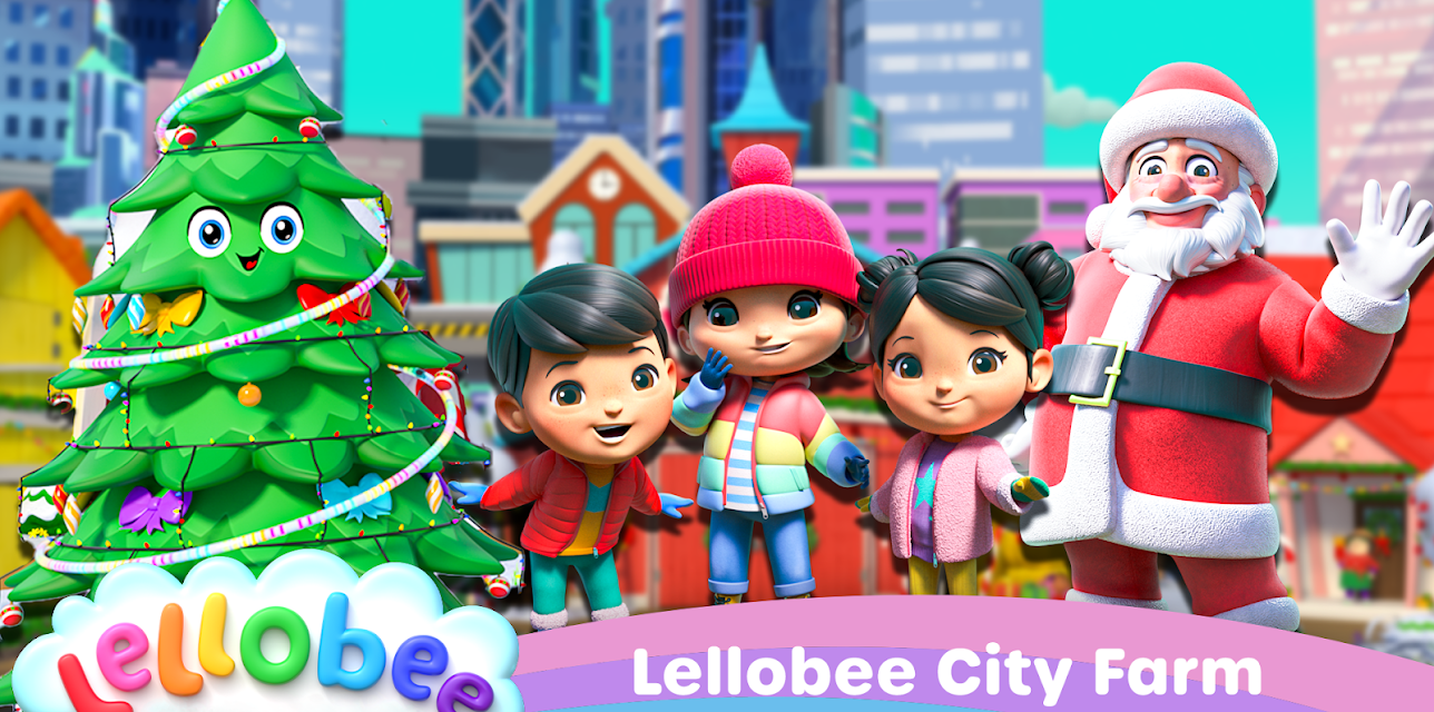 Lellobee City Farm - Christmas Songs for Kids