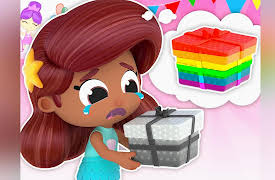 IncrediTales : Whimsical Adventures: Rapunzel paints everything rainbow  / Playing in slime puddles / Muddy Fun