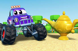Car City Super: InvenTom The TowTruck: Aladdin Magic Lamp Saves the Monster Truck