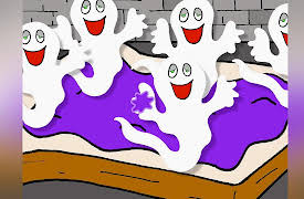 Halloween Songs for Kids: Five Little Spooky Ghosts