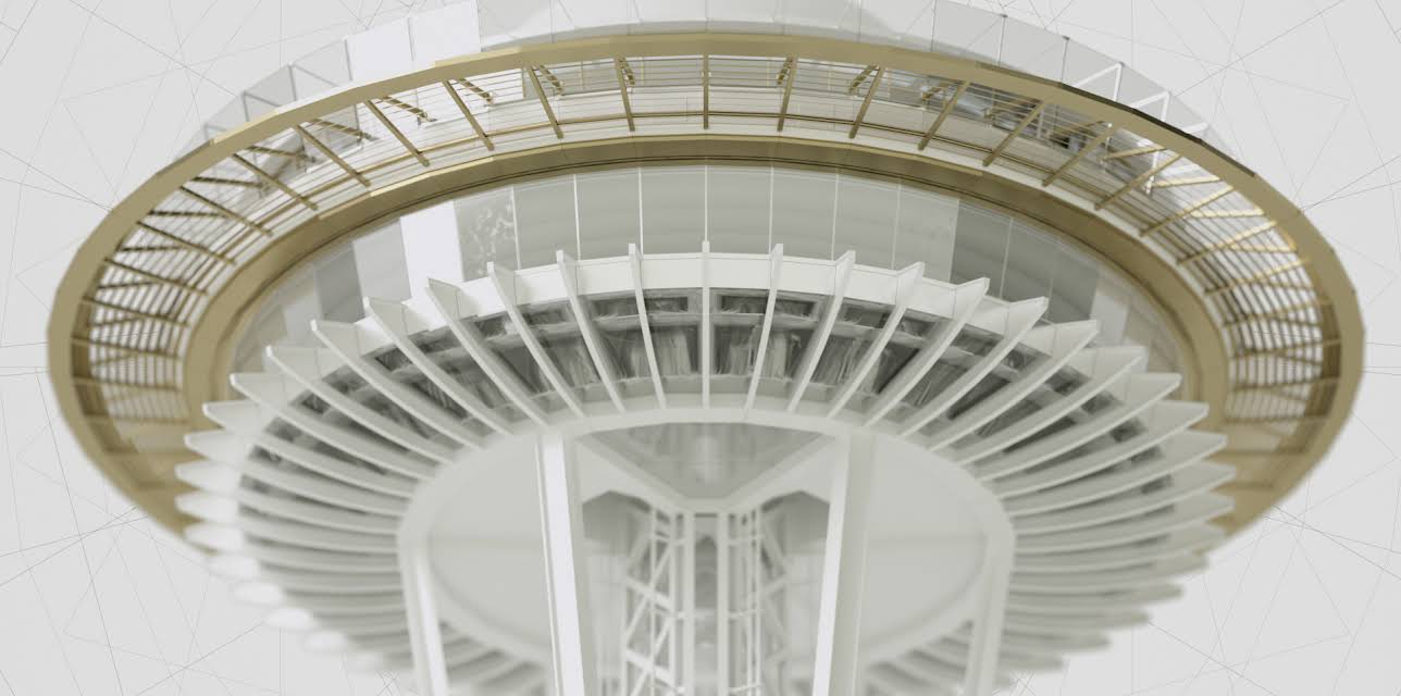 Space Needle Looking Upwards (2019)