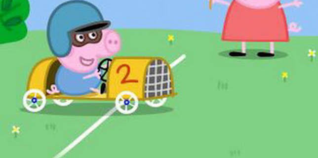 15:41: Peppa Pig (T6): Ep.6 El Coche De Carreras De George | NICK JR | 2/10 2026