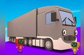 Gecko's Garage: Larry The Lorry Visits Gecko's Garage