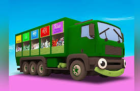 Gecko's Garage: Rebecca The Recycling Truck Visits Gecko's Garage