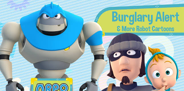 Arpo the Robot for All Kids - Burglary Alert & More Robot Cartoons