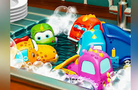 Mocas - Little Monster Cars: Dirty Dishes