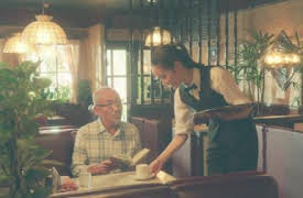 Gourmet-samurajen: Lunch på ett gammaldags café