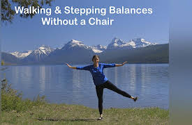 Balance & Strength Exercises for Seniors: 9 Practices with Jane Adams: Walking & Stepping Balances Without a Chair