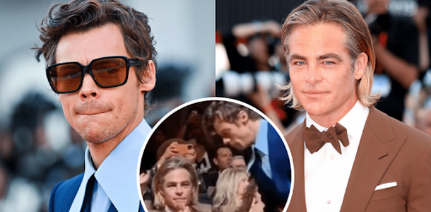 What happened between Harry Styles and Chris Pine?