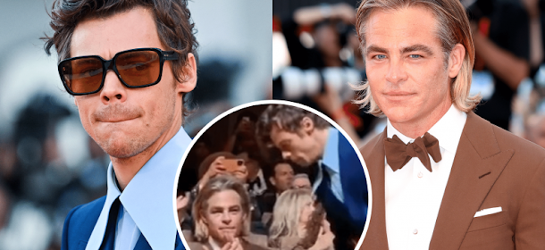 What happened between Harry Styles and Chris Pine?