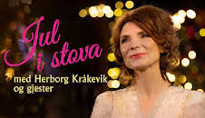 Jul i stova med Herborg Kråkevik og gjester