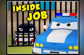 Road Rangers Kids Cars Cartoon Shows: Inside Job