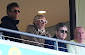 Gallagher Brothers Paul and Liam Attend Manchester City Match Together