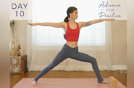 30 Day Yoga Challenge: Self Advancement with Julia Jarvis: Day 10: Warrior Flow